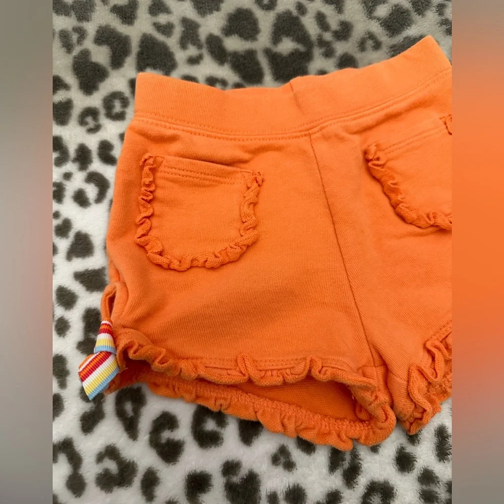 Gymboree Knit Shorts in Orange Size 12-18 Months